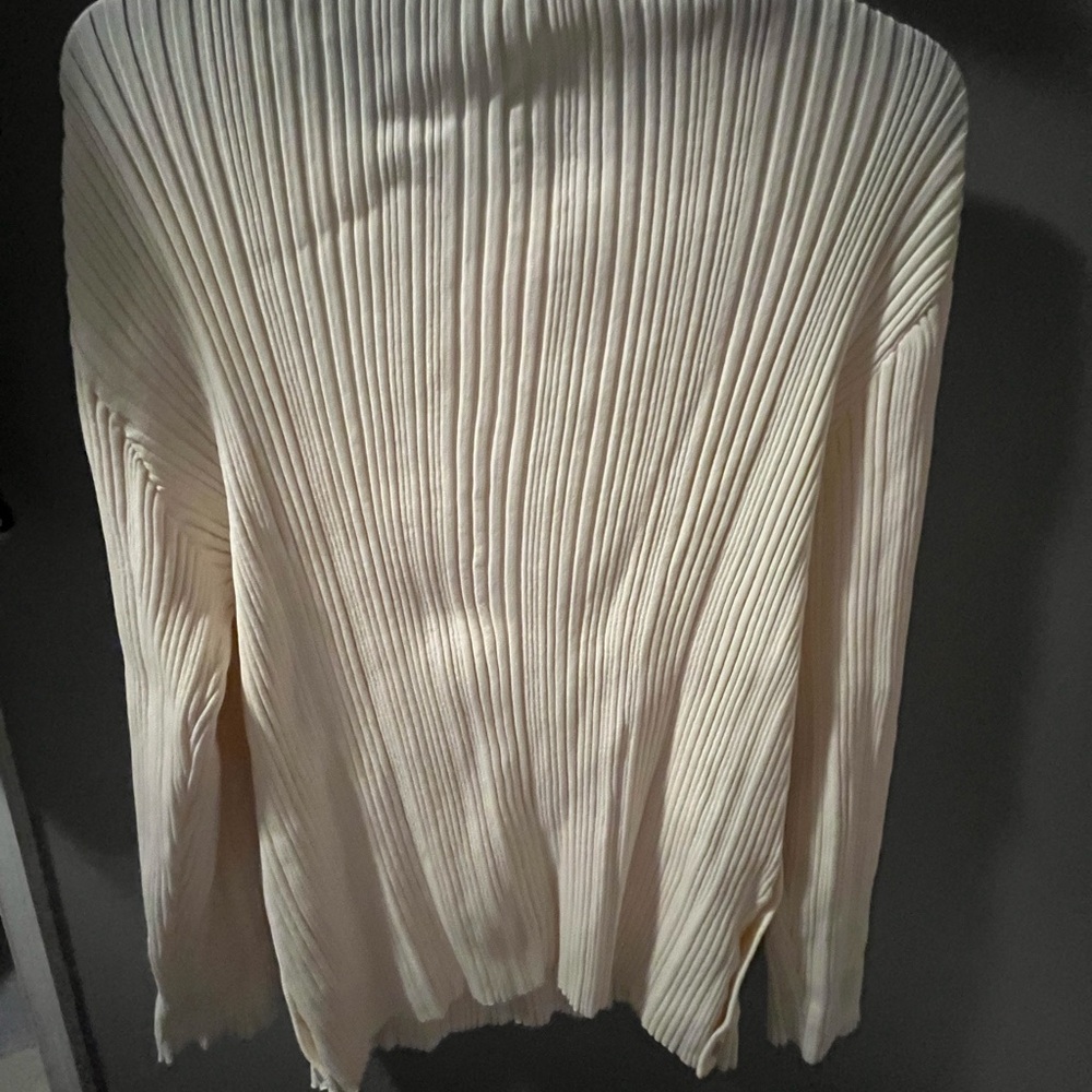 A-COLD-WALL* Cream Ribbed Top - Picture 5 of 6